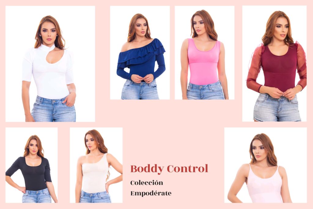 Bodys colombianos marca boddy control colección Empodérate by irelemus moda Colombia GT